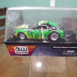Auutoworld 70 Mach Mustang  Slot Car