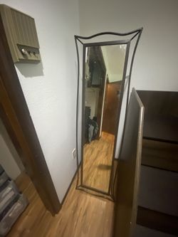 Wrought Iron Full Body Mirror 
