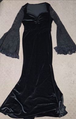 Halloween Velvet mermaid dress