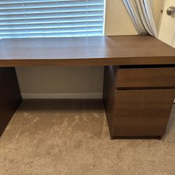 Table With Cabinet 