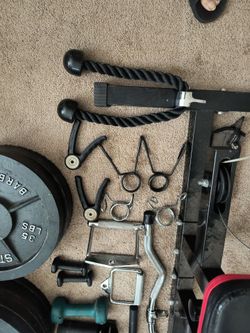 Home Gym Training Accessories & Attachments Bundle