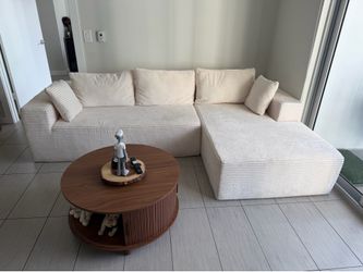 Boneless sofa L shaped