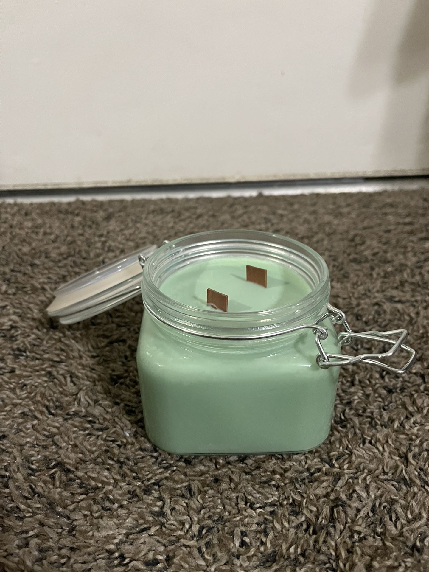 Handmade Holly Jolly Candle