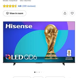 HISENSE 43” LED 🔥TV