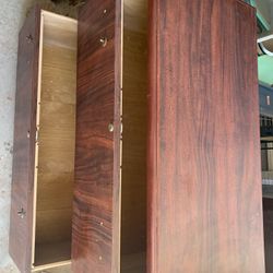 2 Drawer Wooden Chest