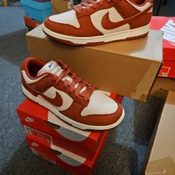 Nike Dunk Low LX Size 9 And 10.5(Women Size)Light Orewood Brown Rugged Orange DZ2710-101
