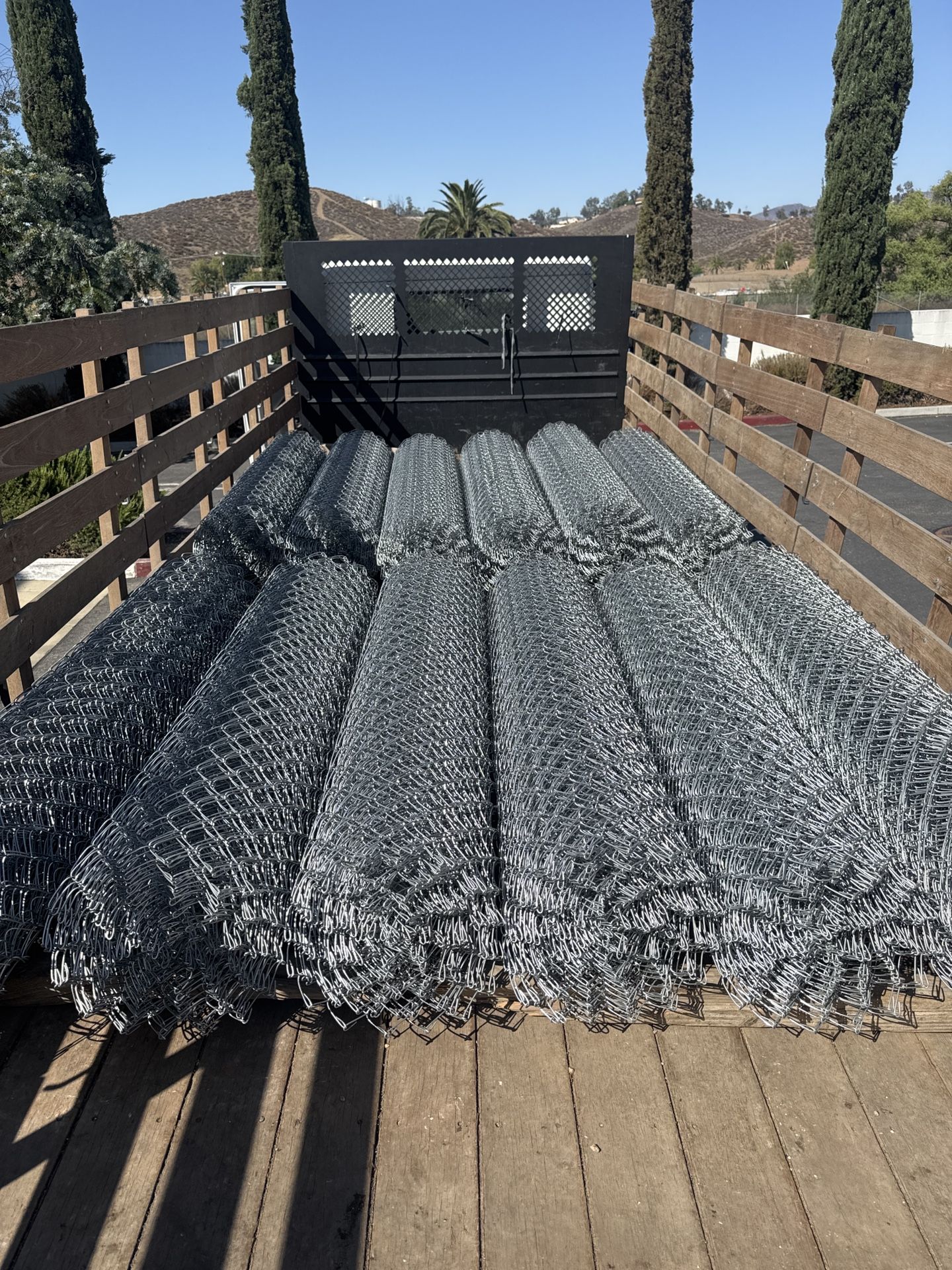 Chainlink Fence Roll 11.5GA 2 1/4” Diamond Mesh 6ft x 50ft “Domestic US”  Brand
