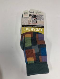 Farm To Feet Winston Ultralight Square Crew Socks 