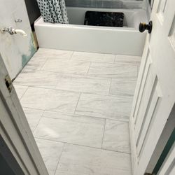Tile And Wood Floor Installation 