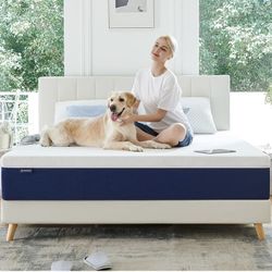 Full Mattress, 12 inch Gel Memory Foam Mattress - Bed Mattress in a Box, Multi-Layered Foam, Comfort and Relieve Pressure
