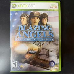 Blazing Angels Squadrons of WWII Xbox 360 — Tested & Working