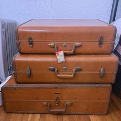Vintage Samsonite Luggage Set
