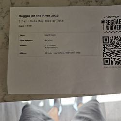 Reggae On The River 2025