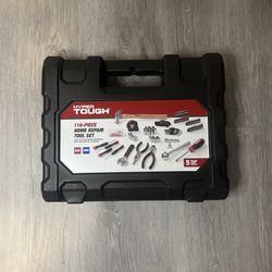Hyper Tough 116 Piece Home Repair Kit 8UJ0001G