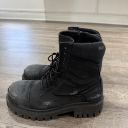 Balenciaga combat strike boots