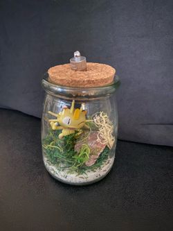 Meowth Pokémon Terrarium