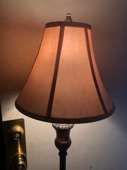 Floor Lamp with Bell Shade