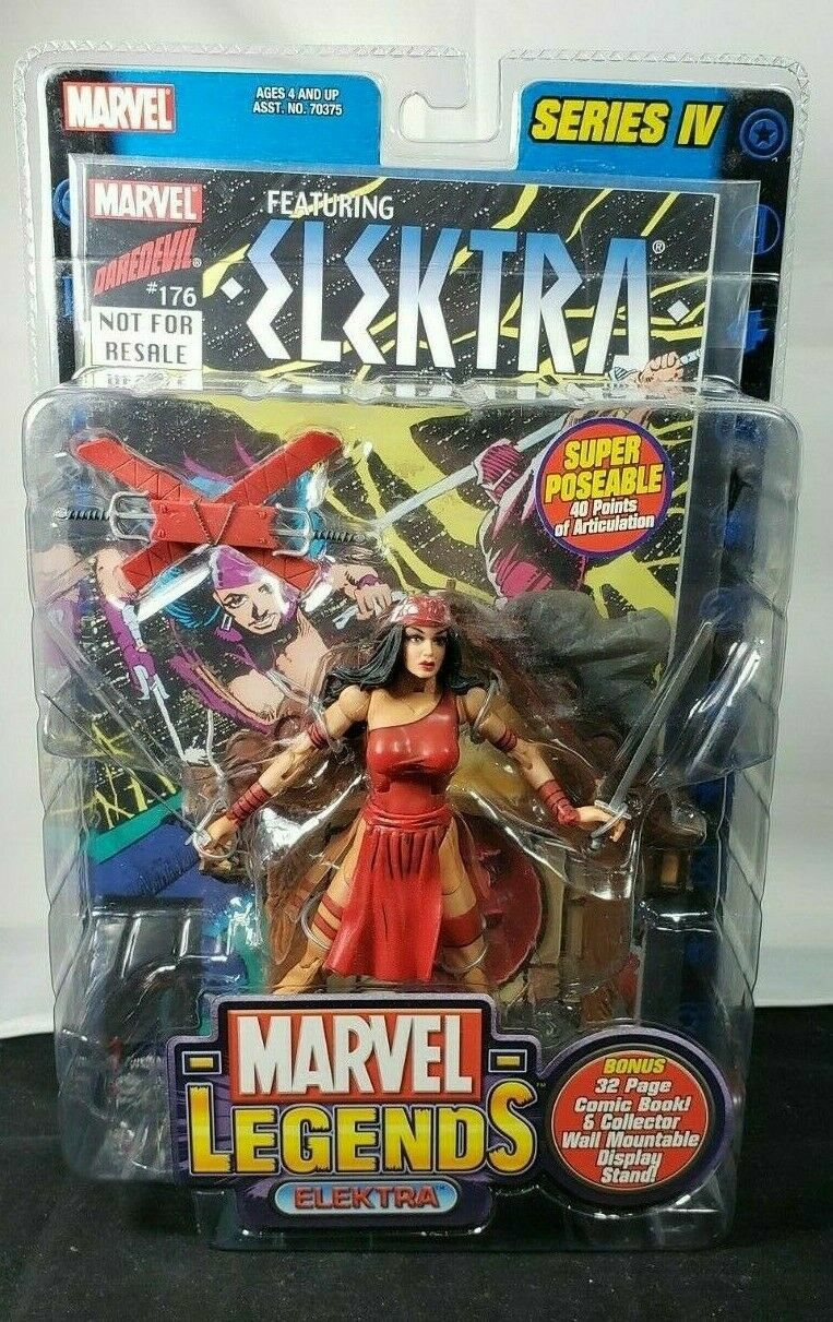 2003 Marvel Legends ELEKTRA Series 4 Action Figure ToyBiz