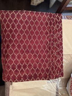 Red And Gold Placemats