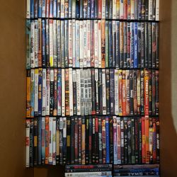 400 Dvd's and Blu-rays