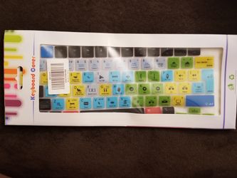NIP Shortcuts Hotkey Silicone Keyboard Cover Skin for MacBook Pro