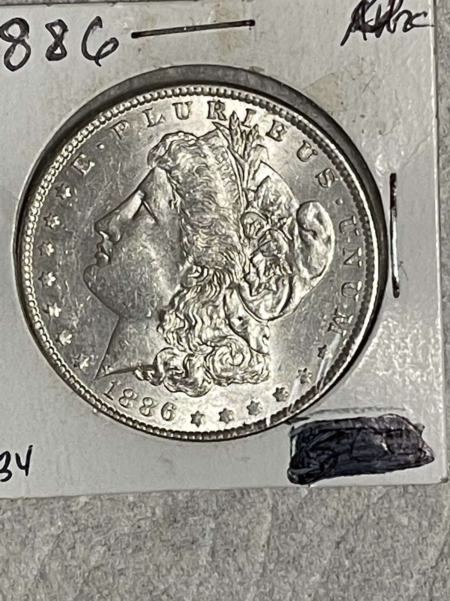 1886 Silver Morgan Dollar 