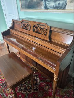 Schafer and Sons Upright Piano with Bench