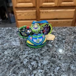 Disney Parks Toy Story Buzz Lightyear Mickey Ear Hat Christmas Ornament.  The ornament spins.  Brand new with tags.  