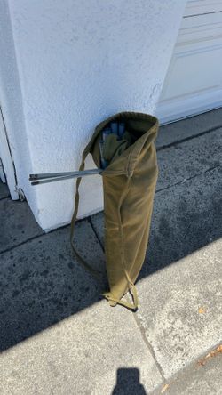 Olive Green Folding Camping Cot w/ Carry Bag - $25 OBO
