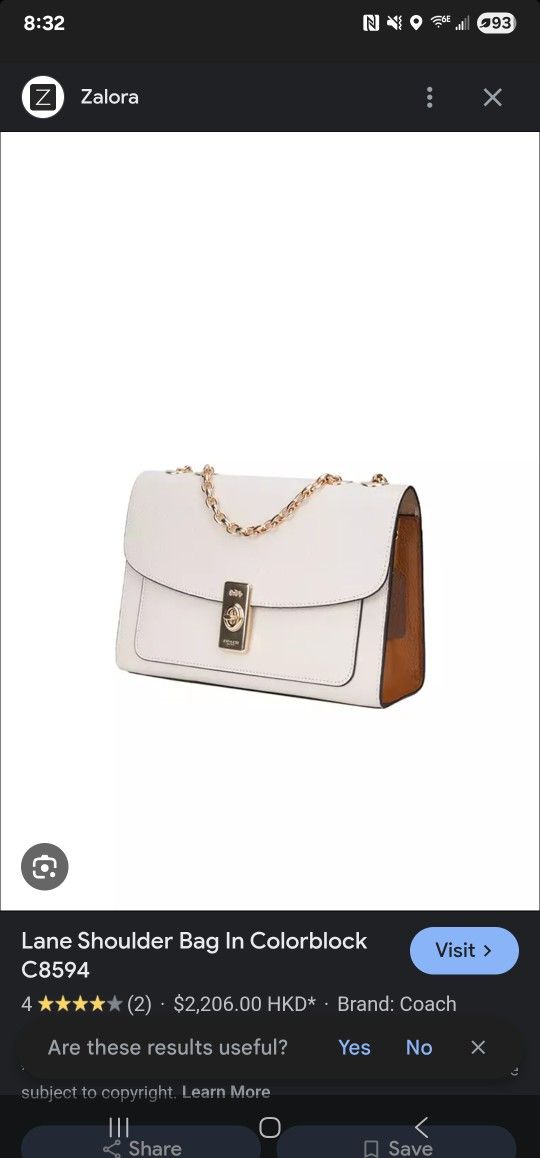Coach Lane Shoulder Bag
