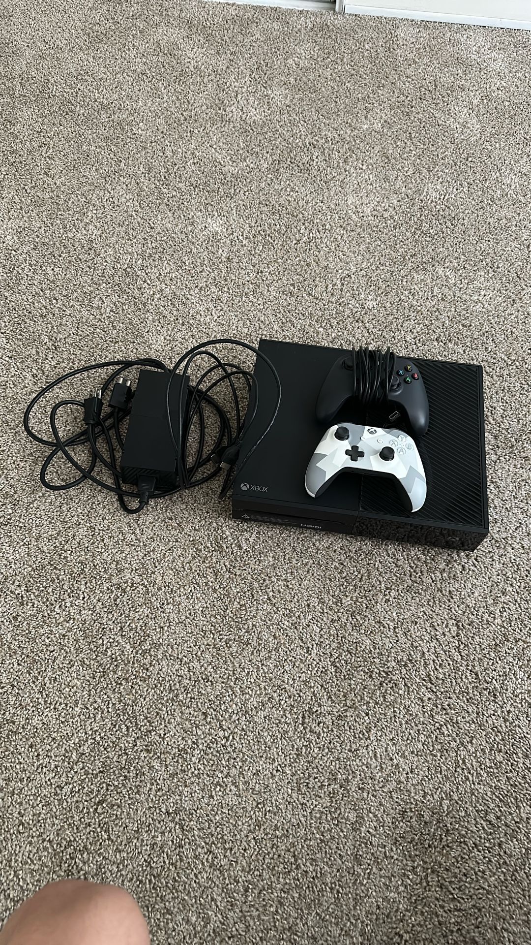 Xbox One w/ Two Controllers