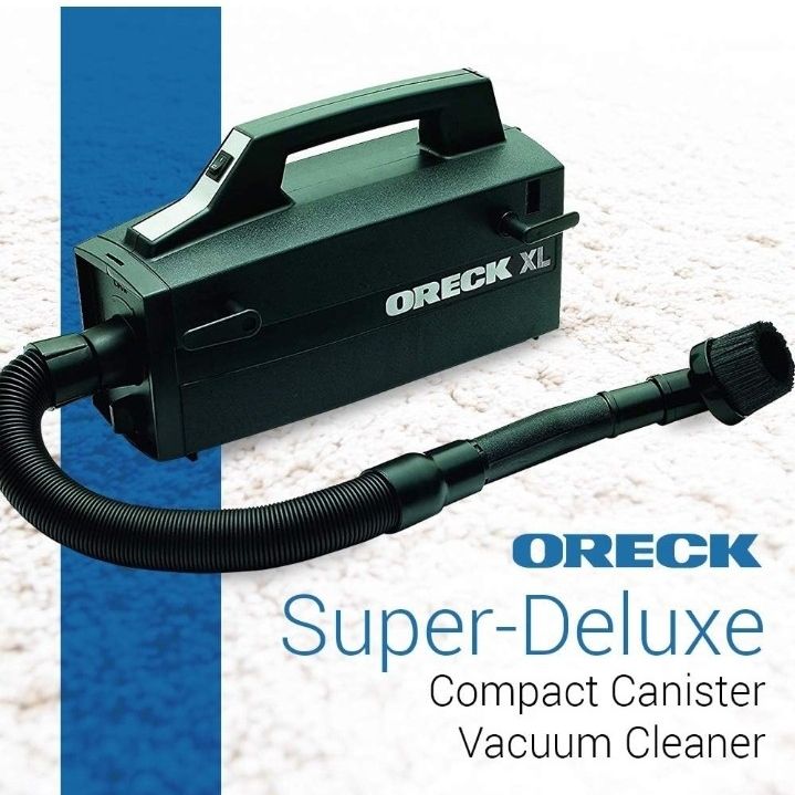 Oreck Super-Deluxe Compact Canister Vacuum Cleaner

