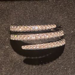 Diamond Layer Band S925 Sz 9
