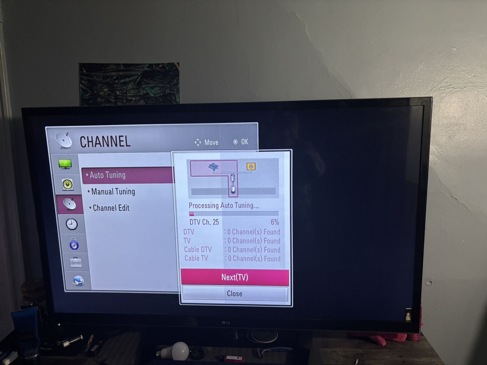 LG 65 inch Flatscreen