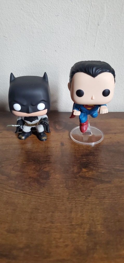 FUNKO POP BATMAN V SUPERMAN MOVIE BEN AFFLECK HENRY CAVILL