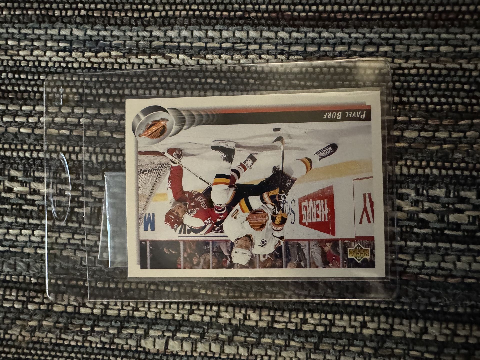 1992 Pavel Bure Upper Deck Card