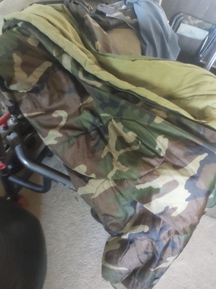 Military Sleeping Bag Zipper Needs Fixed