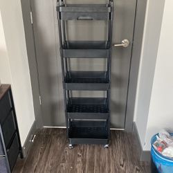 Multi-Level Mobile Shelf unit