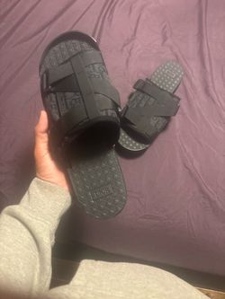Black Dior Alpha Slides size 45 euro
