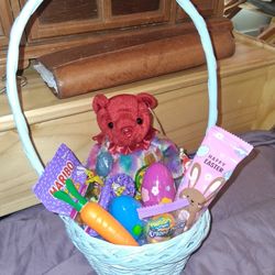 Beanie Bear Basket