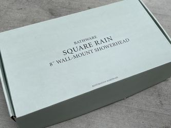 Restoration Hardware 8” Rain Showerhead