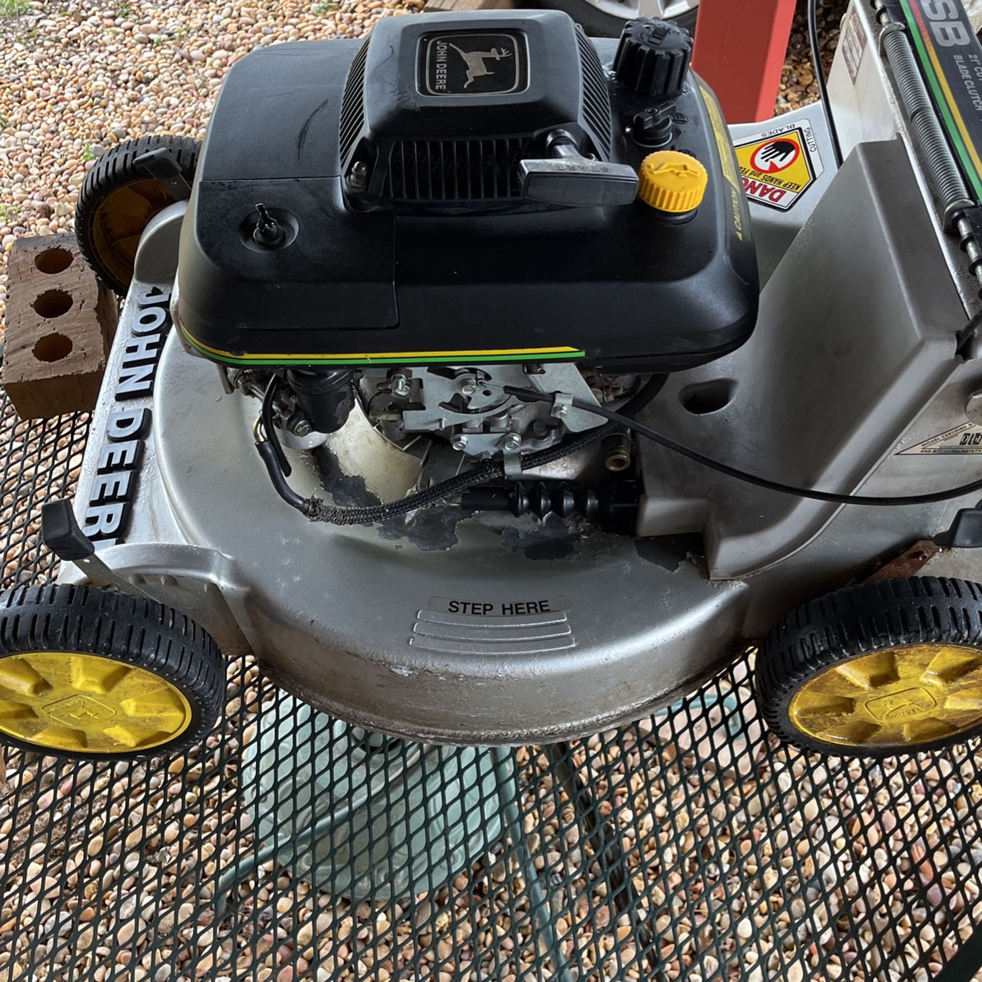 Ol Antique John Deere Mower Self Propelled