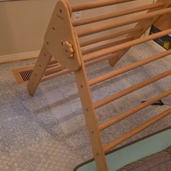 Pikler Set: Ramp, Arch, And Foldable Triangle