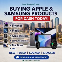 FREE UP SOME MONEY AND SELL US YOUR ELECTRONICS YOU DON'T NEED