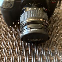 Canon Camera With Lens 