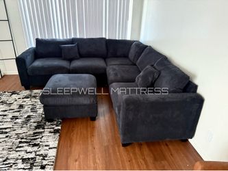 Black sectional
