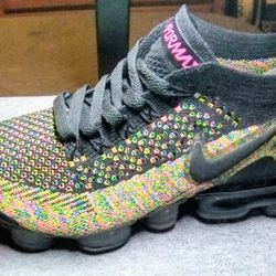 NIKE 2018 AIR VAPORMAX 942843 015 MULTI COLOR 6.5 DUNK FLYKNIT MAX FORCE 1 180