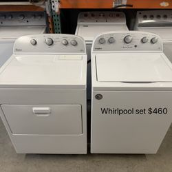 Whirlpool Washer Dryer 