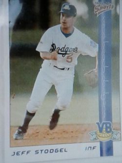 Baseball card Jeff Stodgel