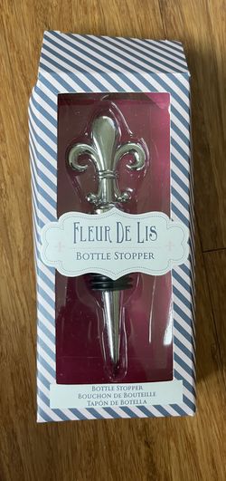 Fleur de lis Bottle stopper 